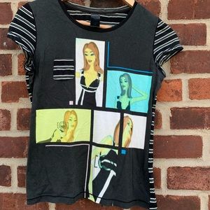 Custo Barcelona shirt sleeve t shirt.